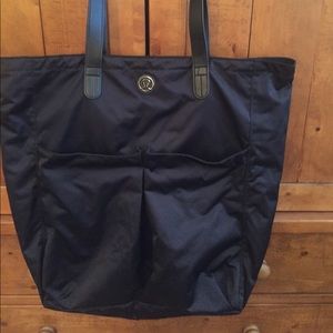 Lululemon Black Tote Bag